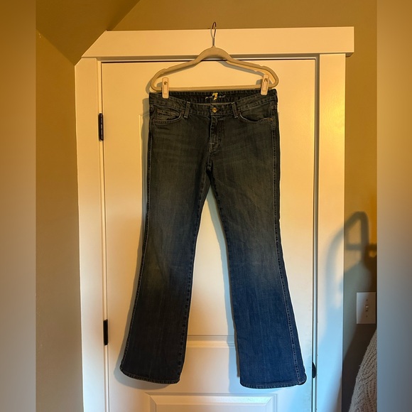 7 for all mankind low rise jeans - Picture 3 of 8